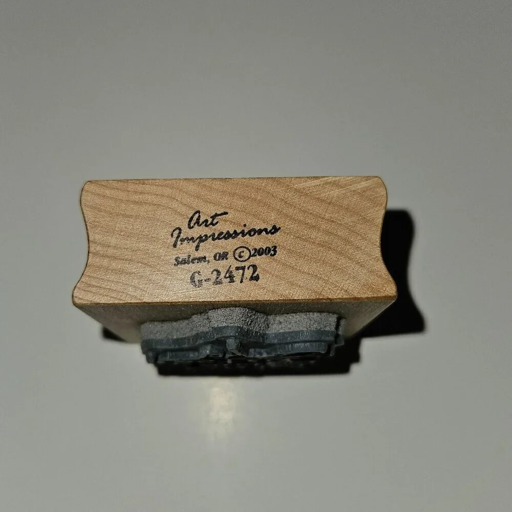 Cut and Pasted by Rubber Stamp Art Impressions NEVER USED